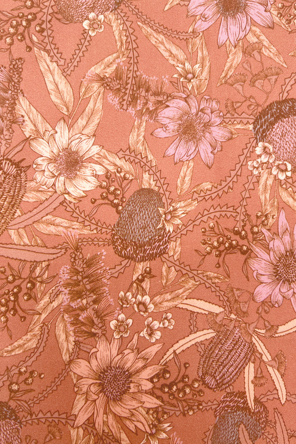 Wedding Bow Tie - Byron Banksia Rust