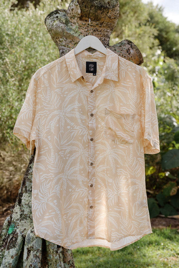 Short Sleeve Shirt - Sandy Palms