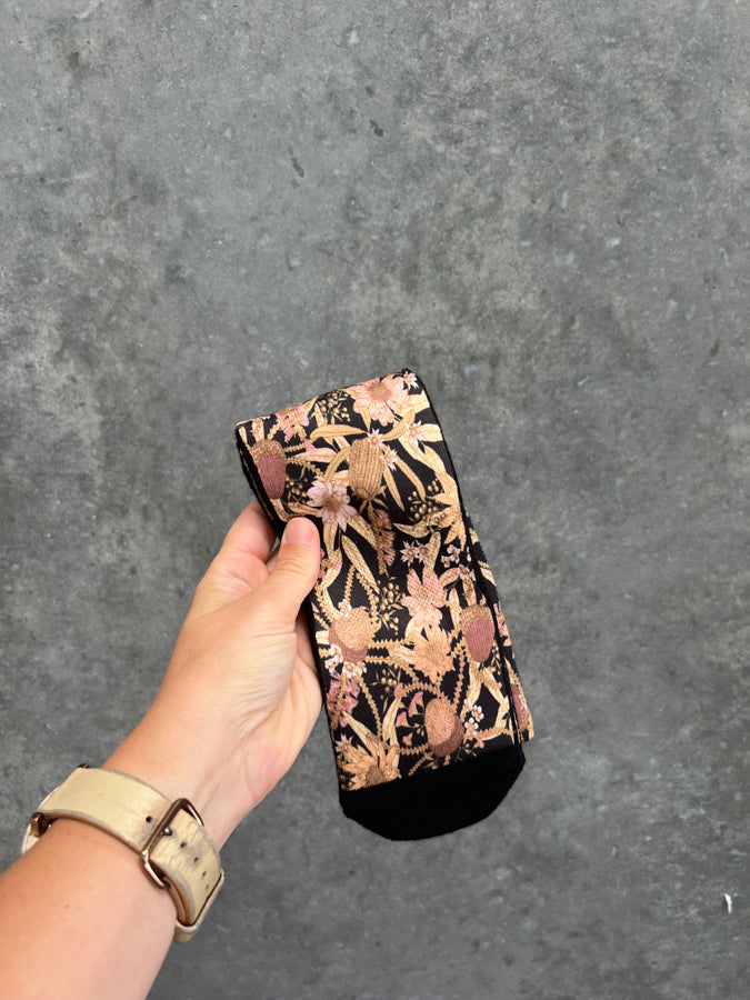 Sample Sale - Byron Banksia Socks (Small print)