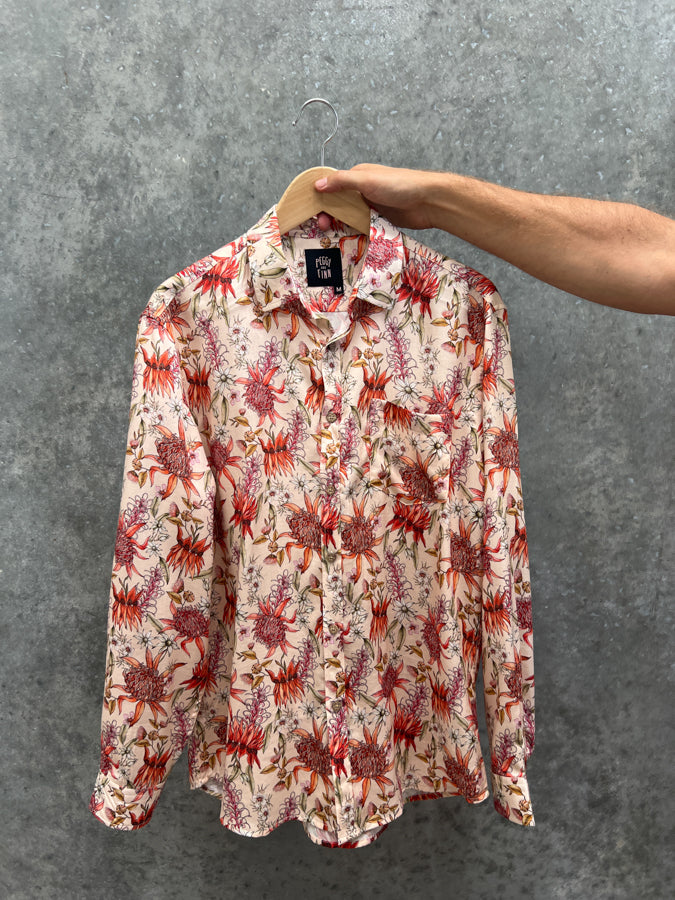 Sample Sale - Long Sleeve Shirt Botanical Size M