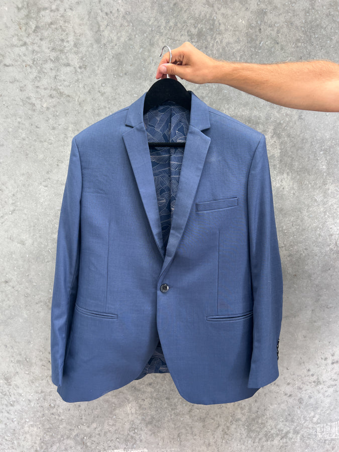 Sample Sale - Mid Blue Suit Jacket Size 41 or M