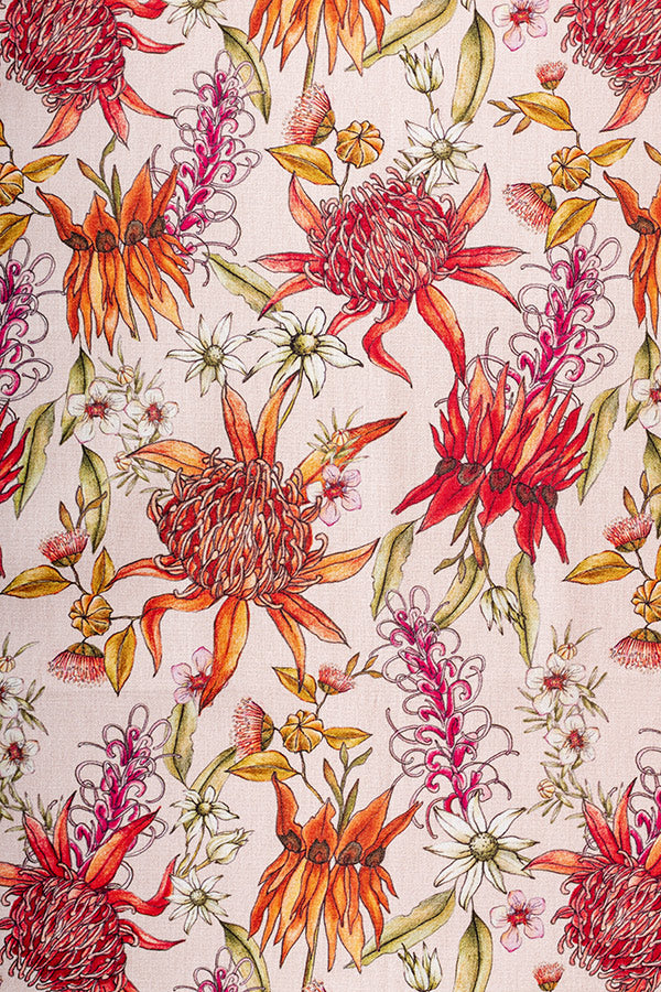 Cotton Tie - Botanical