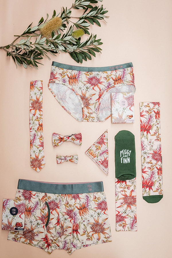Wedding Bow Tie - Botanical