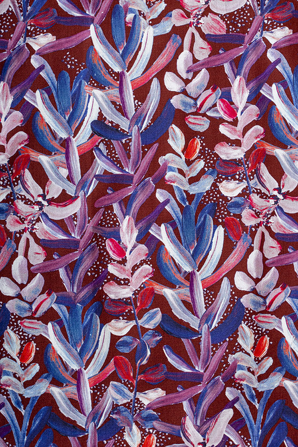 Bow Tie - Protea Burgundy