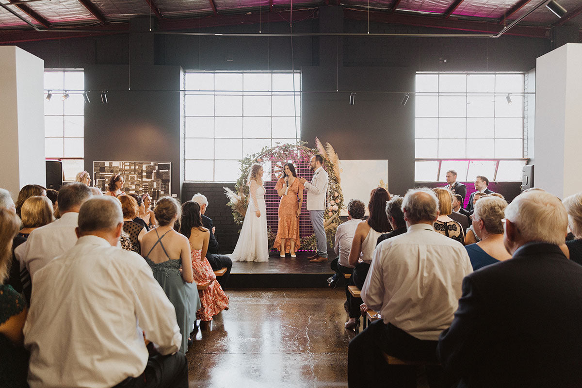An Art Gallery Wedding