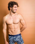 Eco-friendly boxer briefs with detailed Australian native floral prints